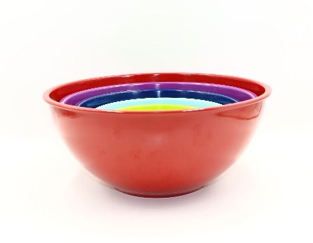 5 set of high quanlity melamine tableware salad mixing bowl sets