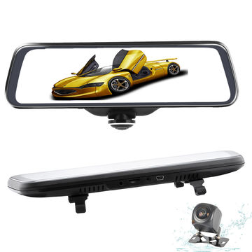 China 2020 9 66 Inch 360 Degree Fisheye Panoramic Dashcam Ultra 1920p Dual Lens With Gps Car Dvr On Global Sources Dash Black Box Recorder Gps Car Dvr On Global Sources Dash, 360 Degree Mirror Dash Cam