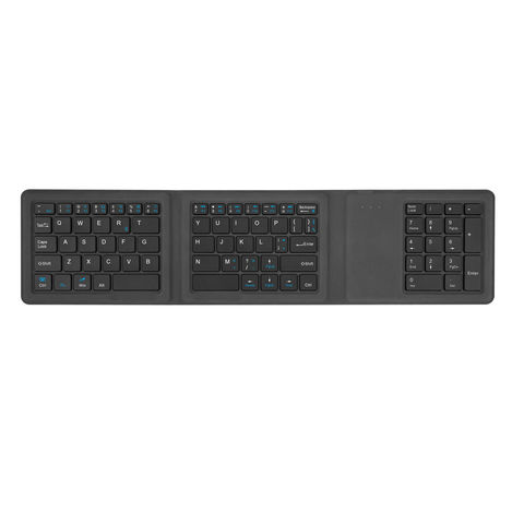 Foldable Keyboard With Number Pad