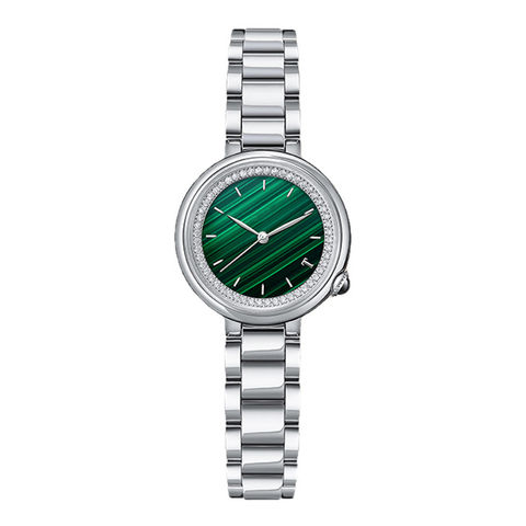 emerald green watch ladies