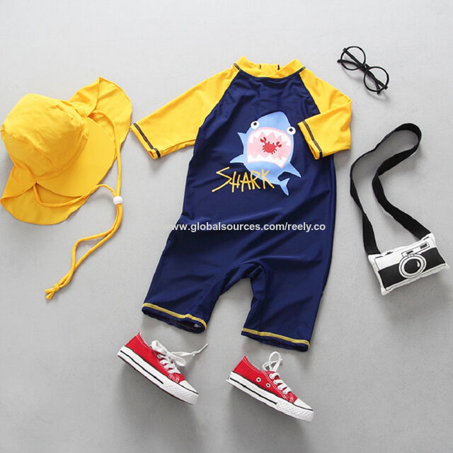 baby shark bathing suit boy