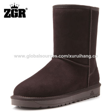 ladies slip on winter boots