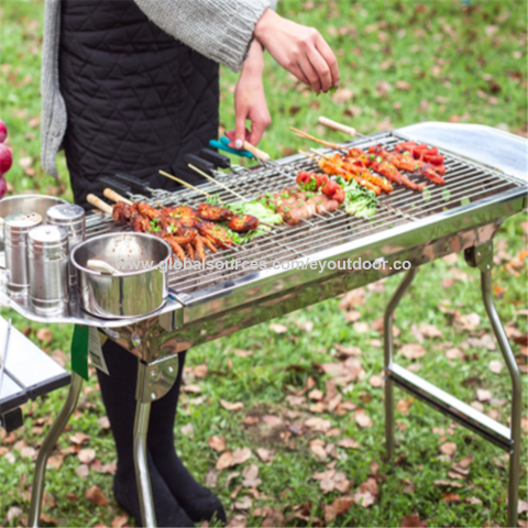 China Barbecue outdoor stainless steel barbecue grill bbq portable
