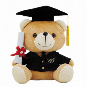 big teddy bear with cap