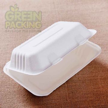 2 Compartment Biodegradable Food Container 1000ml 2 Compartment Compostable Lunch Boxes Global Sources