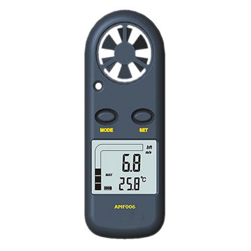 China Digital Anemometer, AMF006, Measures Air Velocity and Air ...