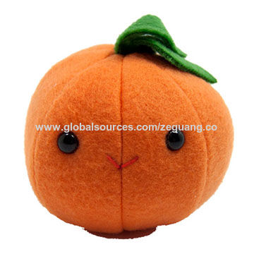 peach fruit plush