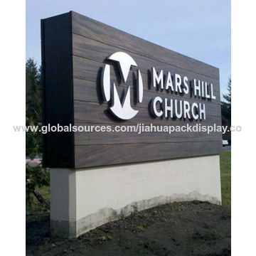 China Large Outdoor Architectural Signage Building Sign Office Large Outdoor Architectural Signage