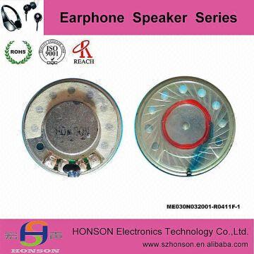 30mm headphone speaker