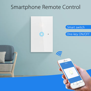 China Smart Wi Fi Wall Touch Switch App Remote 1 2 3 Gang Home Light Switch Work With Alexa And Google On Global Sources