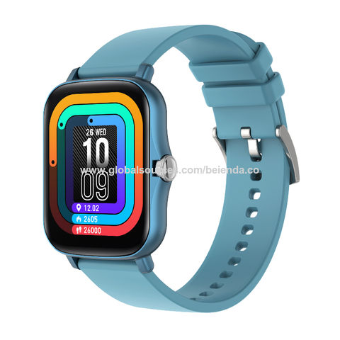 China banda de reloj de la aptitud del Smart Watch del metal del  perseguidor de la salud de Dafit de la corona de 1.7inch Digitaces  encendido Global Sources,Reloj del perseguidor de la