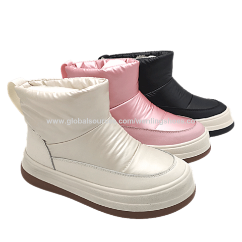 China Las botas de nieve de la piel de las mujeres de calidad superior  impermeabilizan las botas al aire libre de la felpa del invierno, botas  calientes de la moda de las