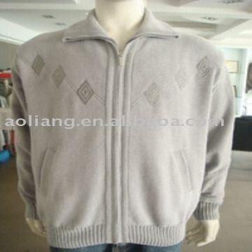 mens chenille cardigan