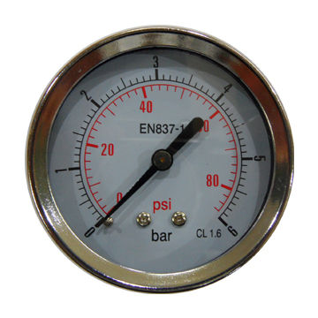 gas pressure gauge inches water