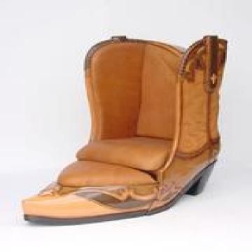 Cowboy Boot Chair With Foot Stool Global Sources