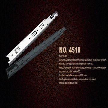 Hidden Drawer Slide Ball Bearing Drawer Slide Bottom Support