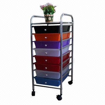 8 Drawer Storage Trolley Global Sources