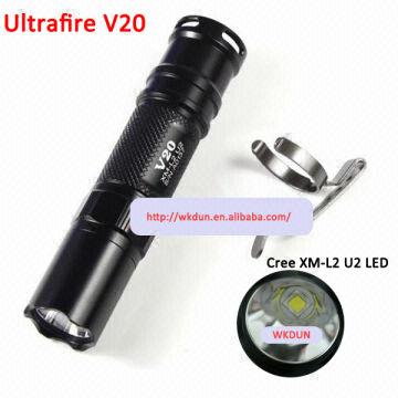 Ultrafire V Cree Xm L2 U2 Led 425 Lumens 3 Mode Led Flashlight 1 X 1 X Global Sources