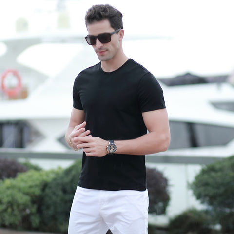 plain black golf shirts