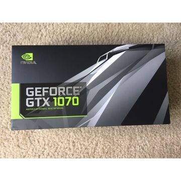 Nvidia Geforce Gtx 1070 Founders Edition 8gb Ddr5 Sealed New In Box Global Sources