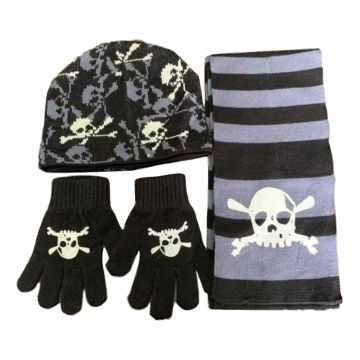 children's hat scarf and gloves set next