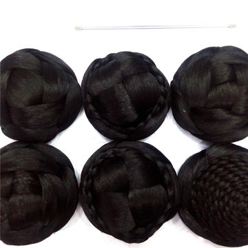 Synthetic Hair Accessory Magic Hair Bun Hair Wig Hairstyle Hair