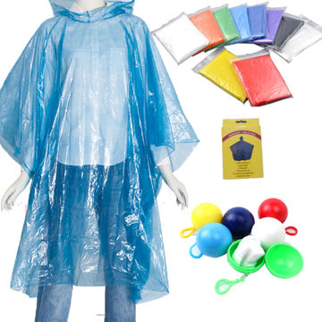 disposable ponchos wholesale