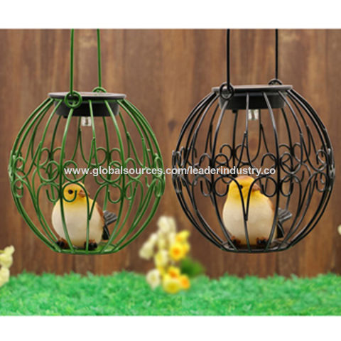 hanging bird cage