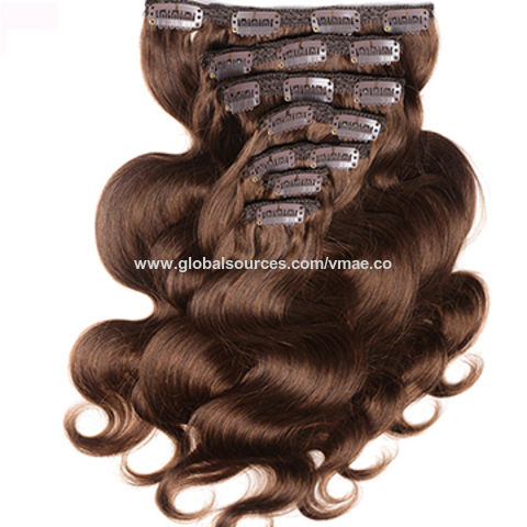 clip in human european hair extensions