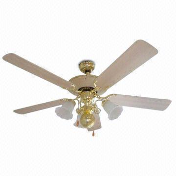 Taiwan 52 Inch Ceiling Fan With Remote Control And Light Kit On
