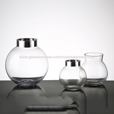 China Clear Glass Vase Belly Round On Global Sources