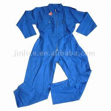 overall dress for workers