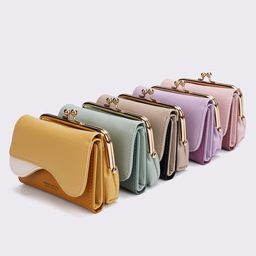 women's trifold wallet with coin pocket