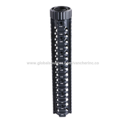 China 12 Inch Free Float Quad Rail Handguard With Steel Barrel Nut For M4 Carbine On Global Sources