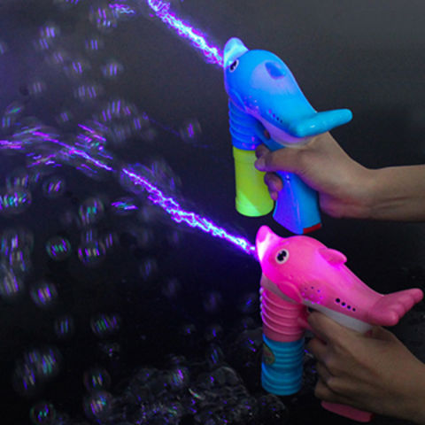 led bubble gun