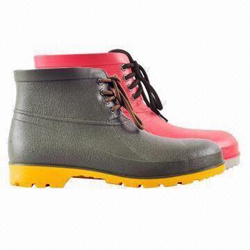 Fashionable Safety Steel Toe Rain Shoes 