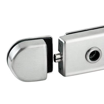 Taiwan Magnetic Glass Door Locks Radius Shape On Global Sources