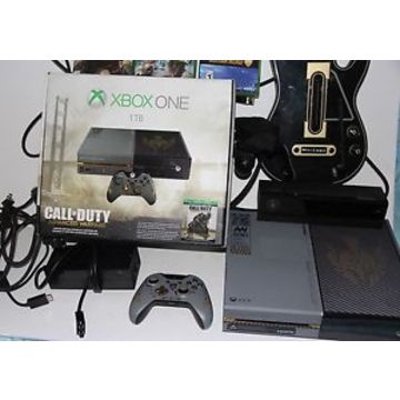 Microsoft Xbox One Call Of Duty Advanced Warfare Edition Bundle Lot Kinect Games Global Sources