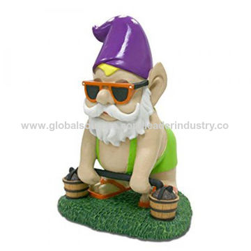 China Bsci Factory Polyresin Lovely Gnome With Love Staute Garden Ornaments On Global Sources