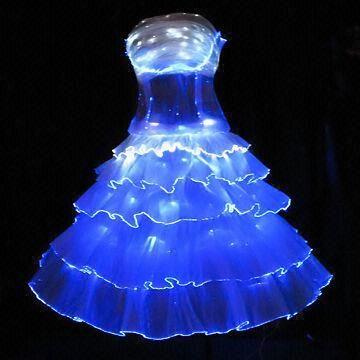 lighted wedding dress