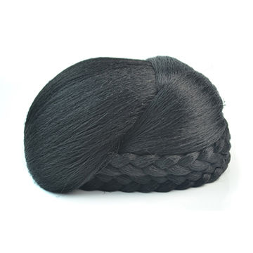 Curly Chignon Hair Bun Donut Clip In Hairpiece Extensions