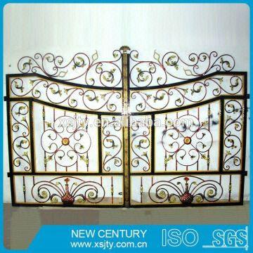 New Type Wrought Iron Decorative Metal Gate Design Global Sources