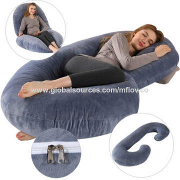 body support pillow with removable cover