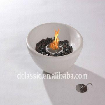 River Rock Stone Firepit Gel Burner And Firepot Global Sources