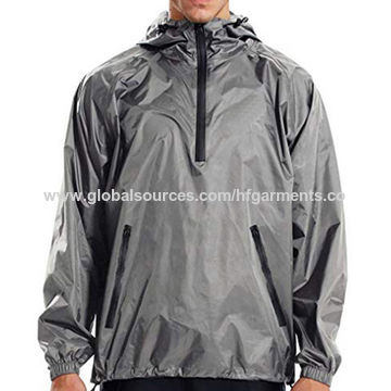 packable pullover rain jacket