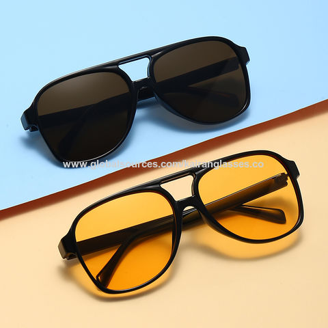 China Las nuevas mujeres de la lente del amarillo de la moda sombrean las  gafas de sol unisex encendido Global Sources,sombras de las mujeres,gafas  de sol de la moda,gafas de sol amarillas