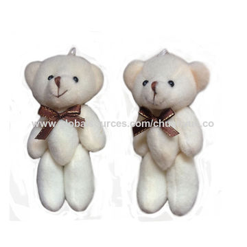 white soft teddy bear