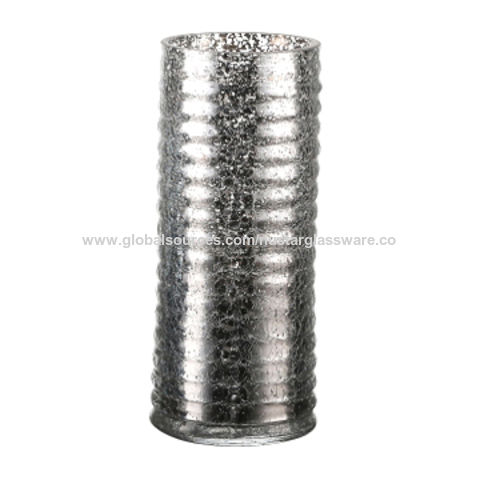 China Mercury Glass Vases Cracked Cylinder Vases On Global Sources