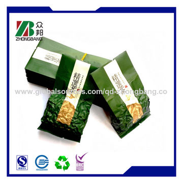 China Food grade laminated plastic food packaging bag for tea on Global ...