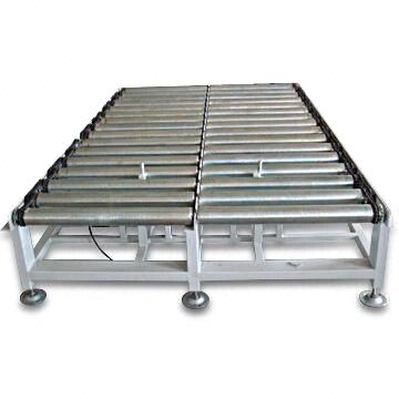 Powered Roller Conveyor with Stopper Pin, Used to Convey Heavy Object ...